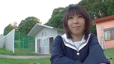Fabulous Japanese whore Mikan Kururugi in Amazing Outdoor JAV clip