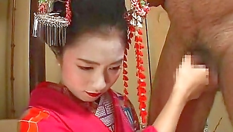 Amazing Japanese slut in Exotic Handjobs JAV clip